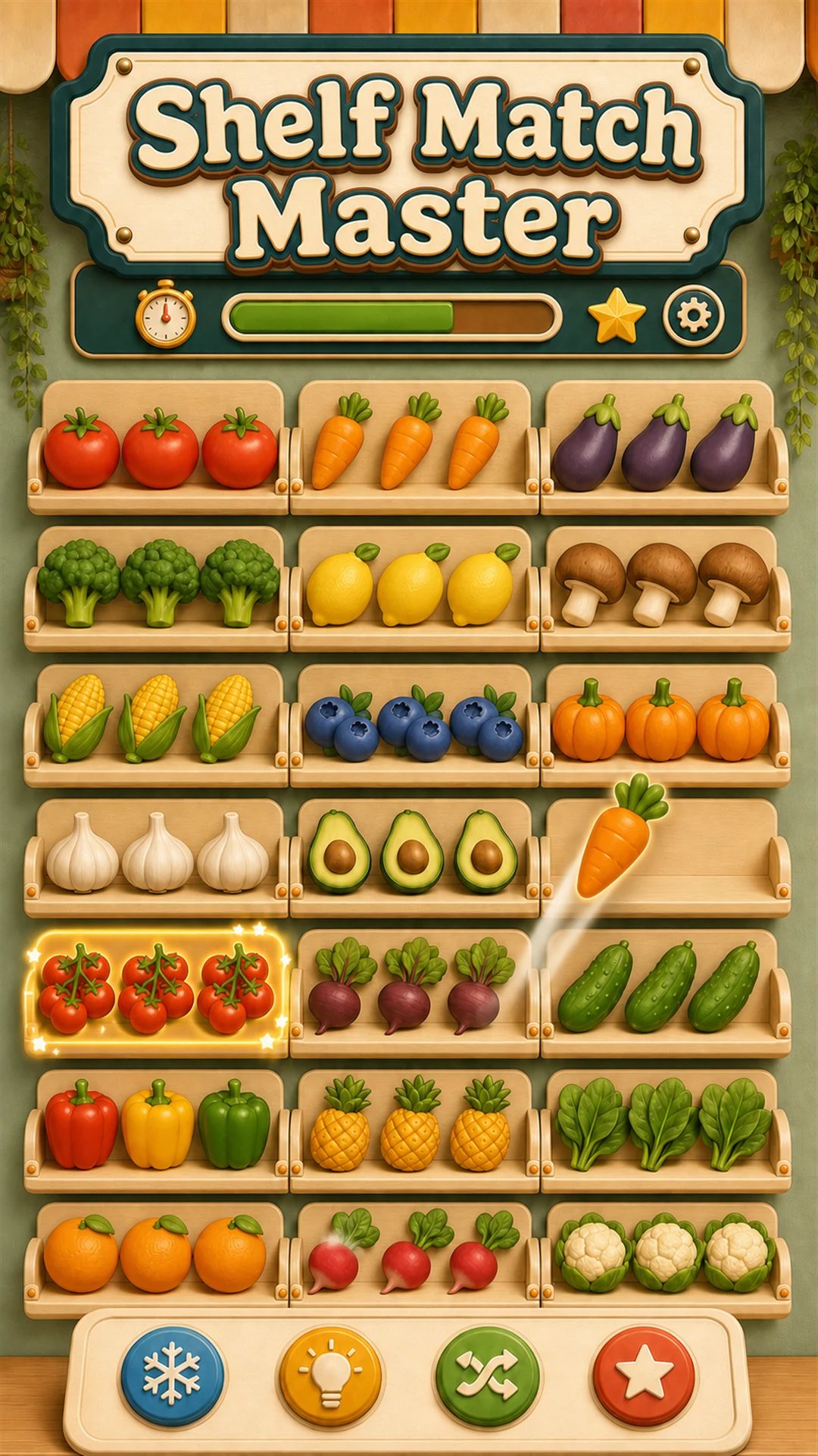 Shelf Match Master screenshot